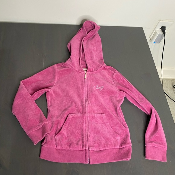 Girl’s Juicy Couture Velour Hoodie - Picture 2 of 8